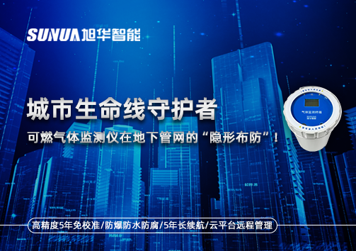 城市生命线守护者：可燃气体监测仪在地下管网的“隐形布防”！