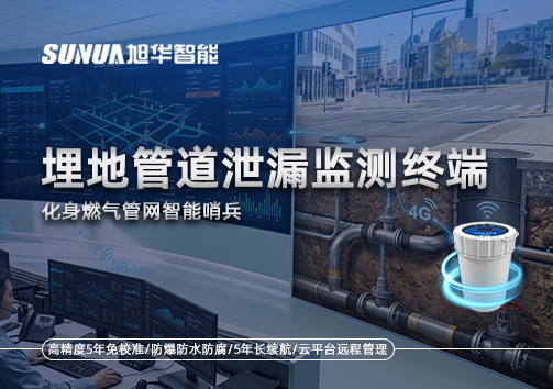 阀井、地下管网全覆盖：埋地管道泄漏监测终端化身燃气管网智能哨兵